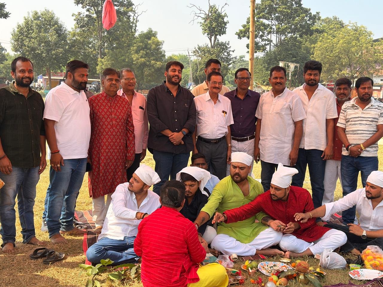 Adityapur Jagriti Kali Puja: आदित्यपुर के जागृति युवा संघ काली पूजा का भूमि पूजन सम्पन्न, डिप्टी मेयर अंकुर सिंह समेत वार्ड पार्षद सुधीर चौधरी रहे मौजूद 1 Adityapur Jagriti Kali Puja: आदित्यपुर के जागृति युवा संघ काली पूजा का भूमि पूजन सम्पन्न, डिप्टी मेयर अंकुर सिंह समेत वार्ड पार्षद सुधीर चौधरी रहे मौजूद